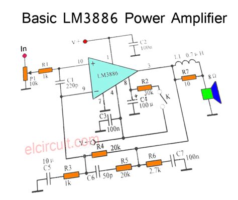 1 Amplifier Board. . Lm3886 sound quality